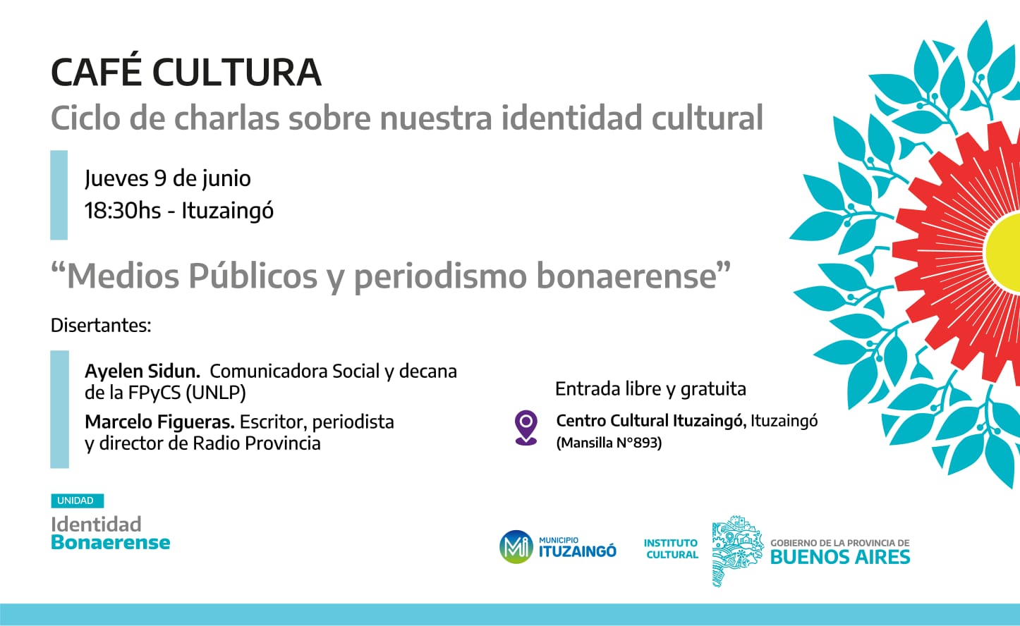 Café cultura, medios públicos y periodismo bonaerense